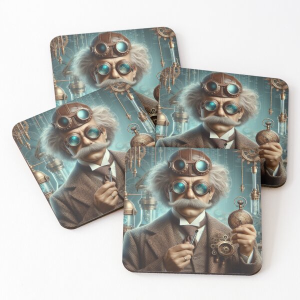 Item preview, Albert Einstein Steampunk  designed and sold by sevenmountains.