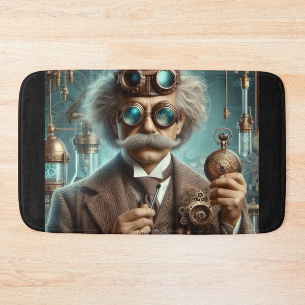 Item preview, Albert Einstein Steampunk  designed and sold by sevenmountains.