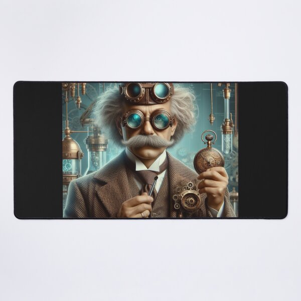 Item preview, Albert Einstein Steampunk  designed and sold by sevenmountains.
