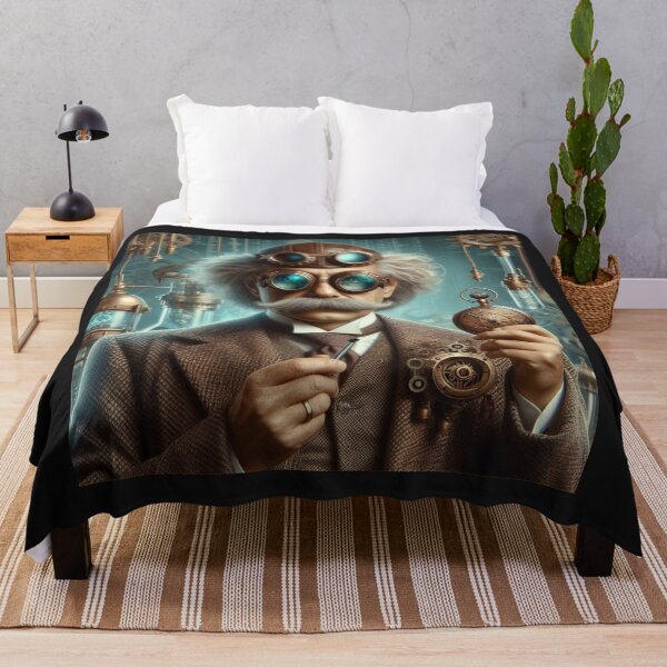 Item preview, Albert Einstein Steampunk  designed and sold by sevenmountains.
