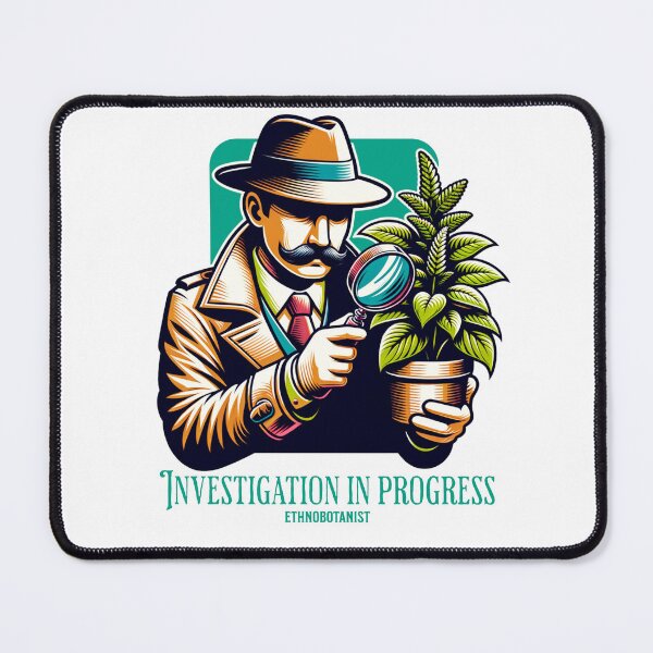 Item preview, Ethnobotanist Plant Detective designed and sold by Belarte.shop.