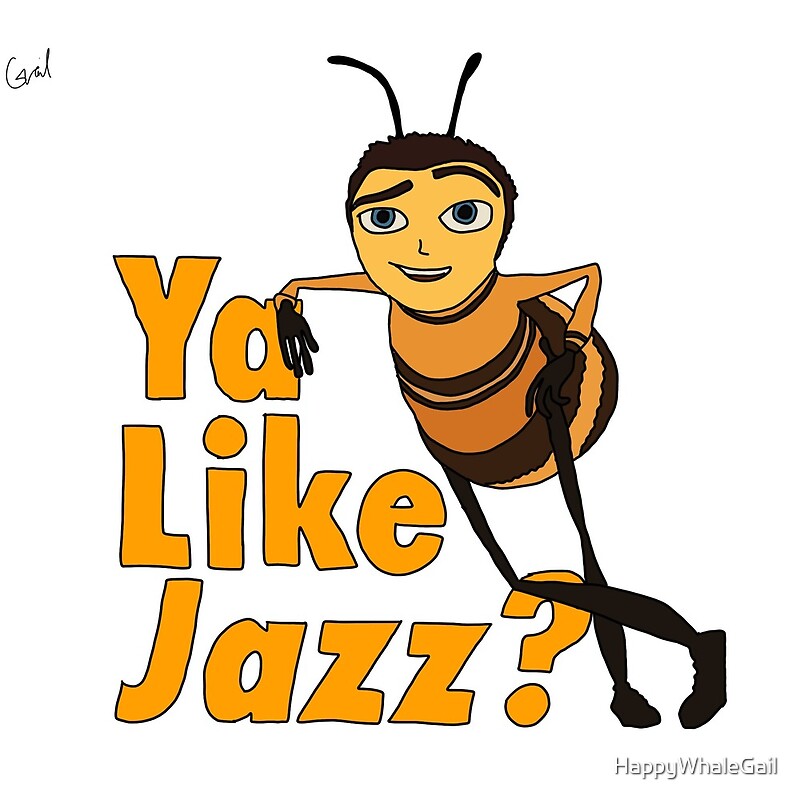 "Ya Like Jazz Sticker" by HappyWhaleGail | Redbubble