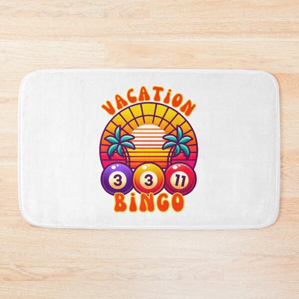 Item preview, Vacation Bingo Sunset Game Of Chance designed and sold by elynne9.