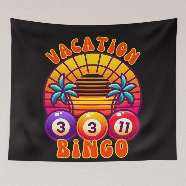 Item preview, Vacation Bingo Sunset Game Of Chance designed and sold by elynne9.