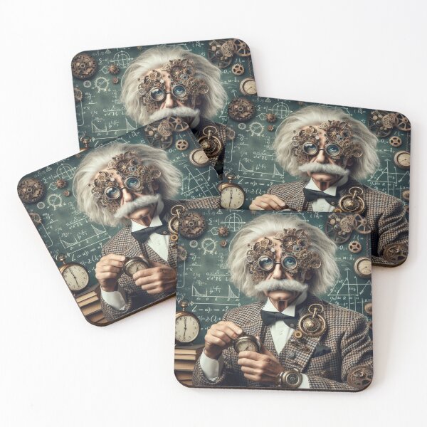 Item preview, Albert Einstein Steampunk  designed and sold by sevenmountains.