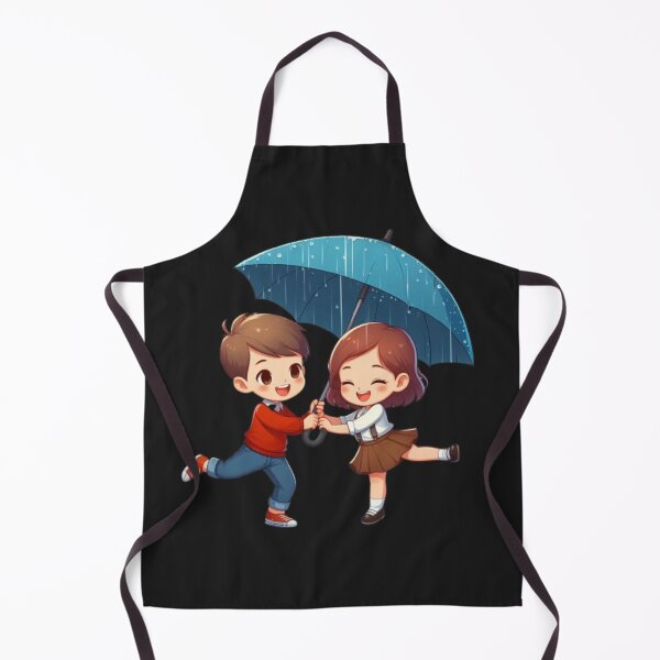 Item preview, Rainy Day of Joy: Children Sharing Umbrellas in a World of Colors designed and sold by Karina Creative Studio.