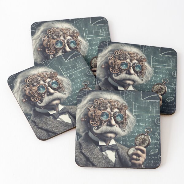 Item preview, Albert Einstein Steampunk  designed and sold by sevenmountains.
