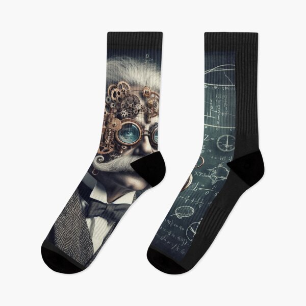 Item preview, Albert Einstein Steampunk  designed and sold by sevenmountains.