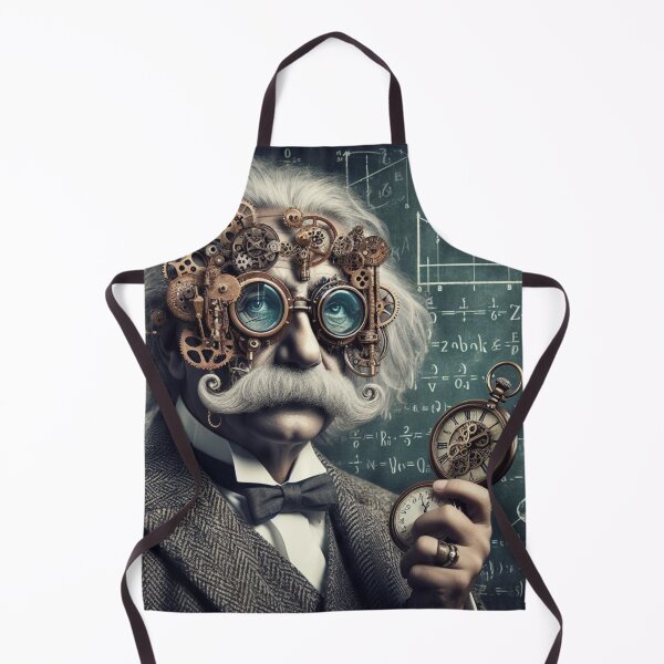 Item preview, Albert Einstein Steampunk designed and sold by sevenmountains.