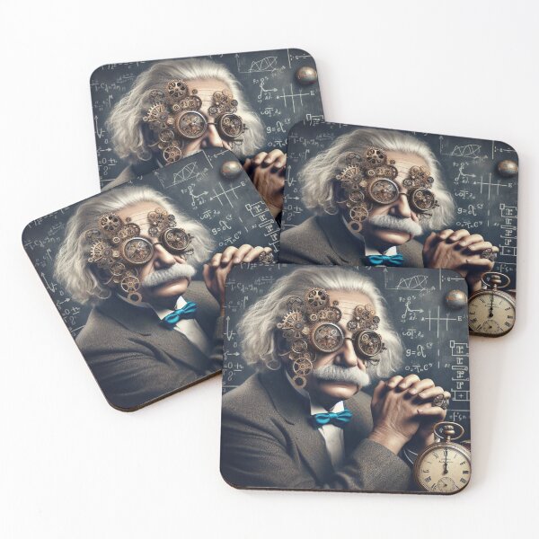 Item preview, Albert Einstein Steampunk  designed and sold by sevenmountains.