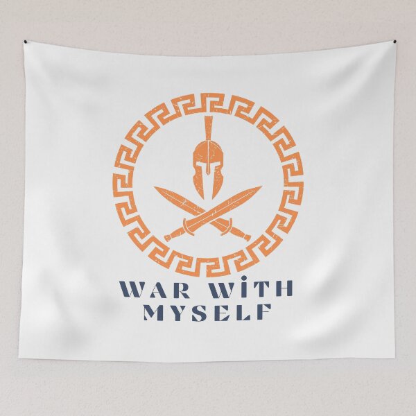 Item preview, War With Myself: Visual Expression of Inner Struggles designed and sold by Colorful-Garden.