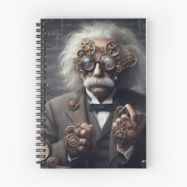 Item preview,  Albert Einstein Steampunk  designed and sold by sevenmountains.