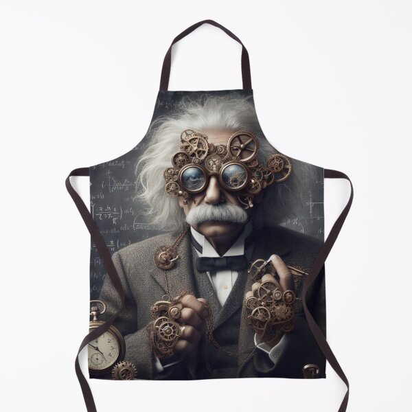 Item preview, Albert Einstein Steampunk designed and sold by sevenmountains.