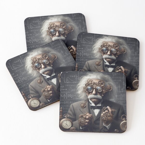 Item preview,  Albert Einstein Steampunk  designed and sold by sevenmountains.