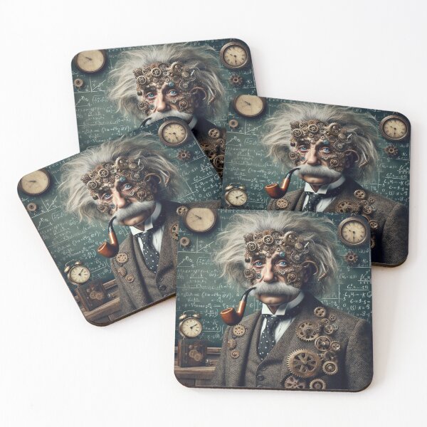 Item preview, Albert Einstein Steampunk  designed and sold by sevenmountains.