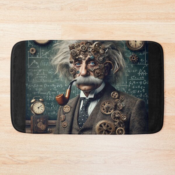 Item preview, Albert Einstein Steampunk  designed and sold by sevenmountains.