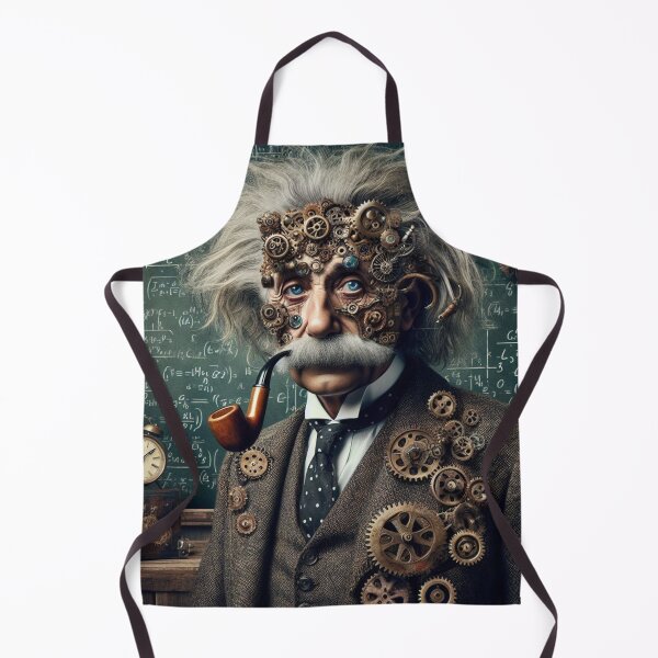 Item preview, Albert Einstein Steampunk designed and sold by sevenmountains.