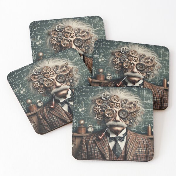 Item preview, Albert Einstein Steampunk  designed and sold by sevenmountains.