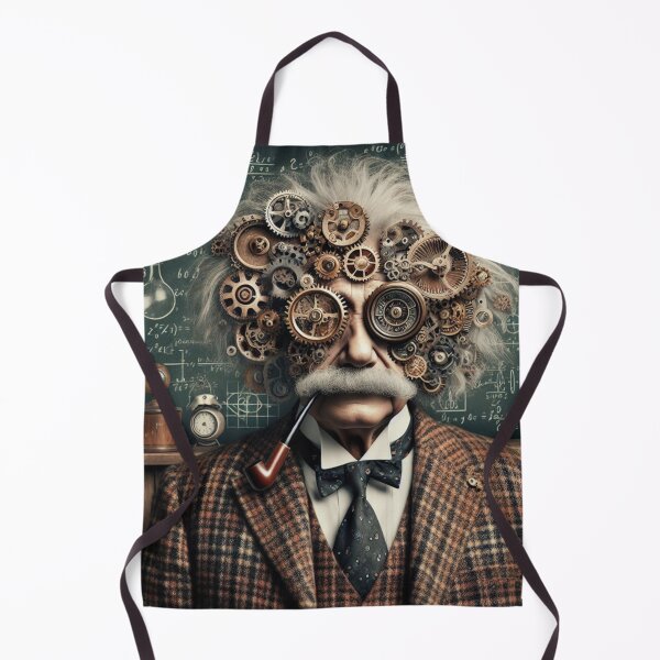 Item preview, Albert Einstein Steampunk designed and sold by sevenmountains.