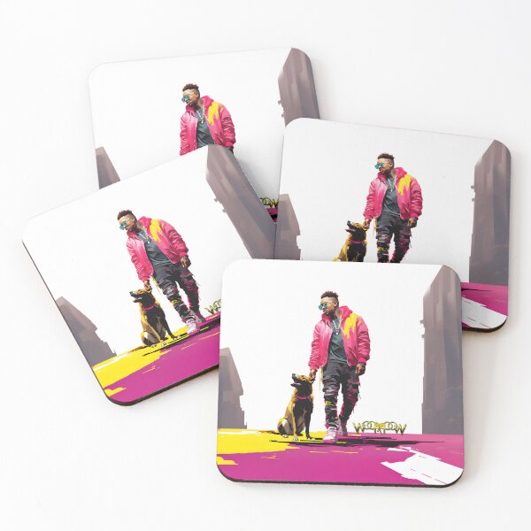Item preview, A Man and his strong dog on a walk designed and sold by Woof-WoofSK.