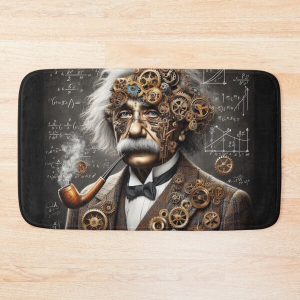 Item preview, Albert Einstein Steampunk  designed and sold by sevenmountains.