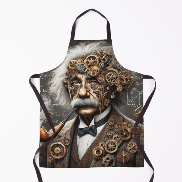 Item preview, Albert Einstein Steampunk designed and sold by sevenmountains.
