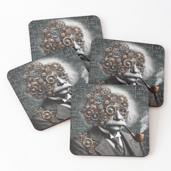 Item preview, Albert Einstein Steampunk  designed and sold by sevenmountains.