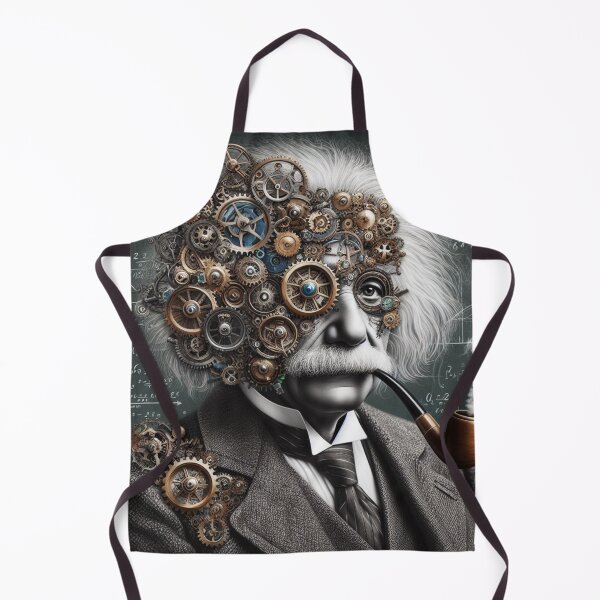 Item preview, Albert Einstein Steampunk designed and sold by sevenmountains.