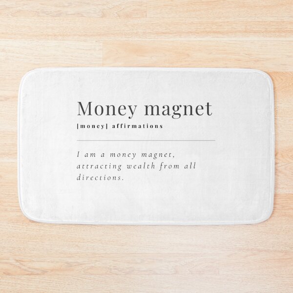 Item preview, Money magnet affirmations wealth abundance universe manifest designed and sold by SoulfulT.