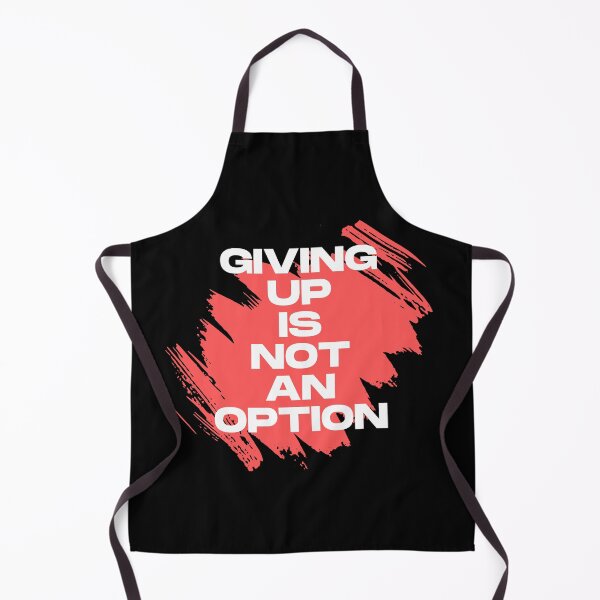 Item preview, Giving Up Is Not an Option: Inspirational Wrestling Typography 2 designed and sold by GoodTripper.