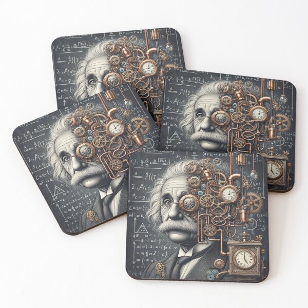 Item preview, Albert Einstein Steampunk  designed and sold by sevenmountains.