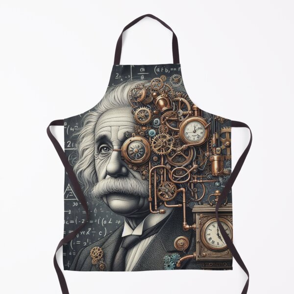Item preview, Albert Einstein Steampunk designed and sold by sevenmountains.