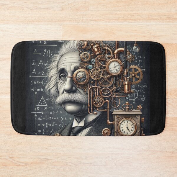 Item preview, Albert Einstein Steampunk  designed and sold by sevenmountains.