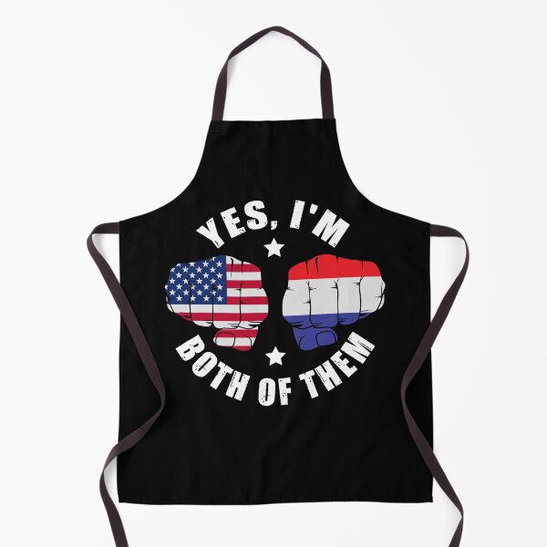 Item preview, Half American Half Dutch Flag Yes I'm Both Of Them designed and sold by OX-tright.