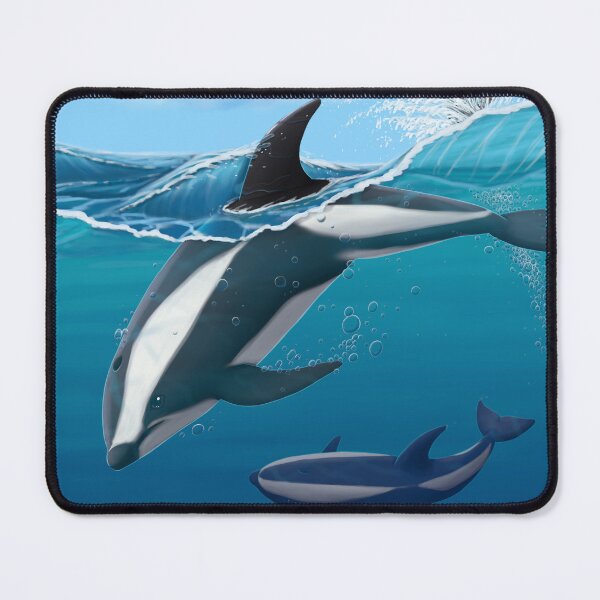 Item preview, Hourglass Dolphins designed and sold by JeMiChi Art.
