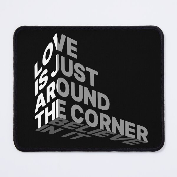 Item preview, Love is just around the corner designed and sold by Channel1Design.