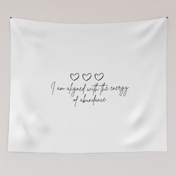 Item preview, I am aligned with the energy of abundance money affirmations wealth universe manifest designed and sold by SoulfulT.