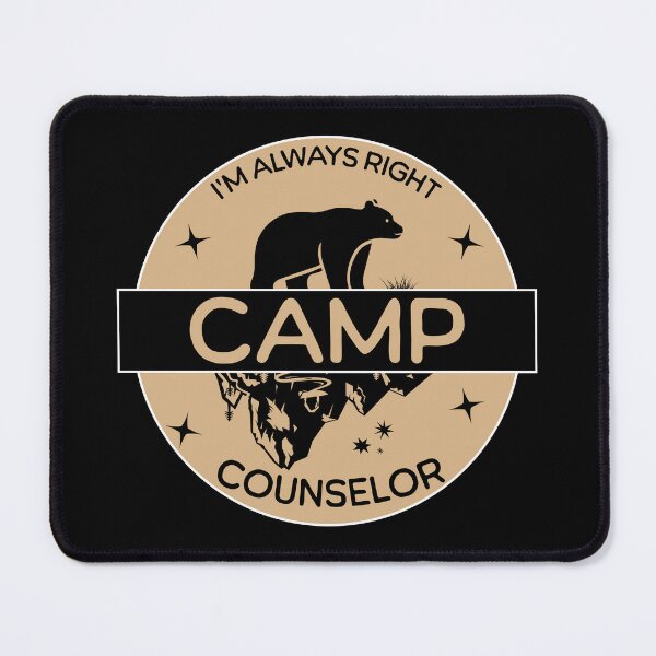 Item preview, Funny Summer Camp Counselor I'm Always Right designed and sold by VelosityPrints.