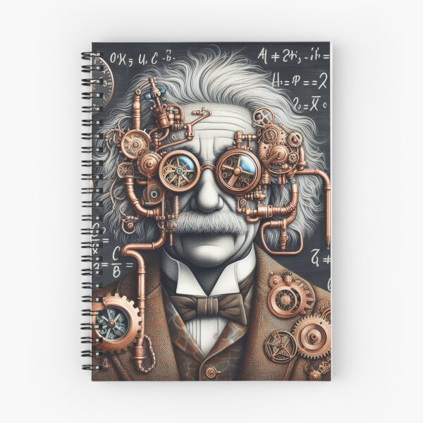 Item preview, Albert Einstein Steampunk  designed and sold by sevenmountains.