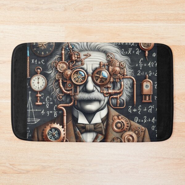 Item preview, Albert Einstein Steampunk  designed and sold by sevenmountains.