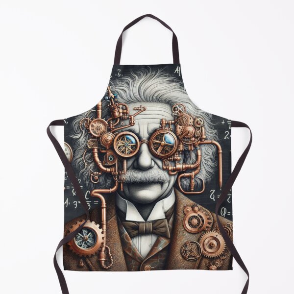 Item preview, Albert Einstein Steampunk designed and sold by sevenmountains.