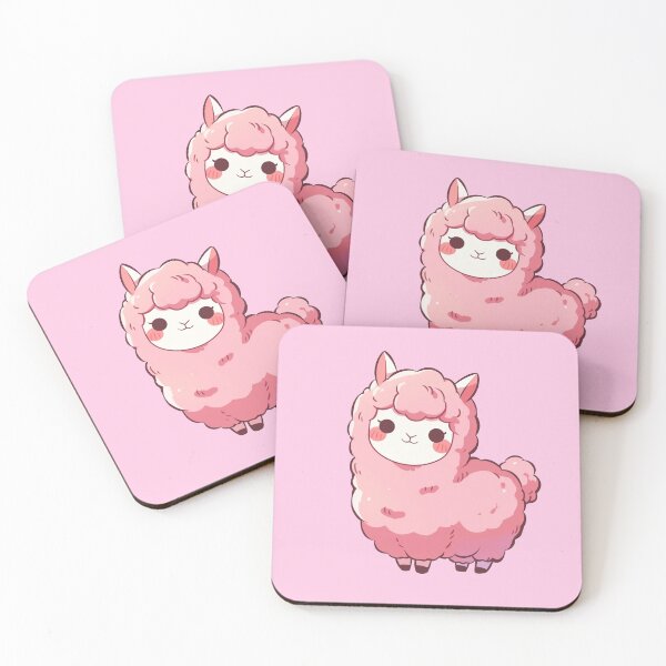 Item preview, Cute Pink Alpaca designed and sold by MadeByHaresShop.