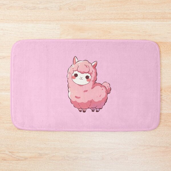 Item preview, Cute Pink Alpaca designed and sold by MadeByHaresShop.