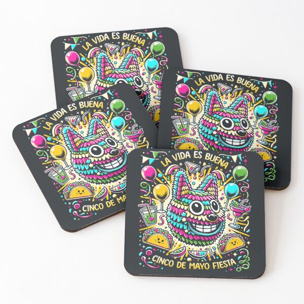 Item preview, La Vida Es Buena Fiesta Del Cinco De Mayo designed and sold by The Masked Designer.