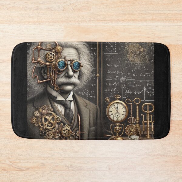 Item preview,  Albert Einstein Steampunk  designed and sold by sevenmountains.