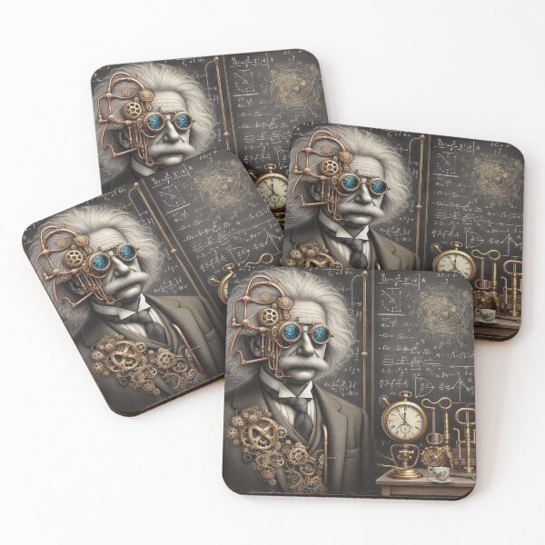 Item preview,  Albert Einstein Steampunk  designed and sold by sevenmountains.