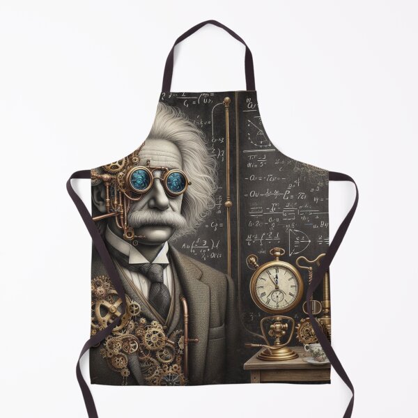 Item preview, Albert Einstein Steampunk designed and sold by sevenmountains.