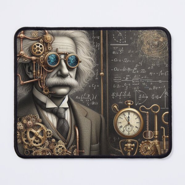Item preview,  Albert Einstein Steampunk  designed and sold by sevenmountains.