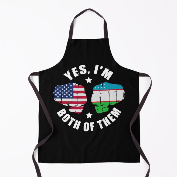 Item preview, Half American Half Uzbek Flag Yes I'm Both Of Them designed and sold by OX-tright.