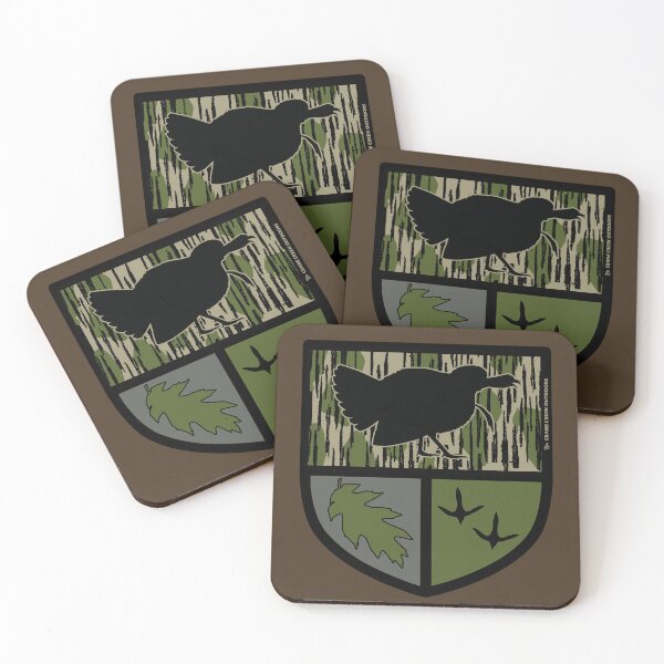 Item preview, Turkey Hunter Crest, Camo, Turkey Tracks, Oak Leaf designed and sold by CraneCreek.